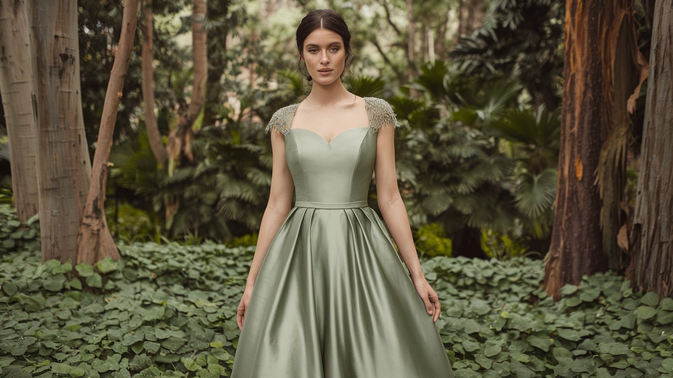 Sage Green Bridesmaid Dress